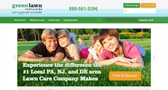 Desktop Screenshot of greenlawnfertilizing.com